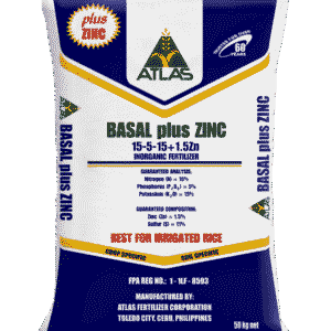 ATLAS BASAL PLUS ZINC 15-5-15-1.5Zn 50kg